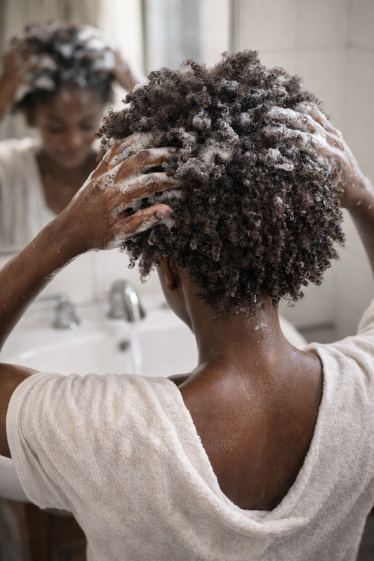 Ritual de lavado para cabello afro: hidrata, protege y define tus rizos