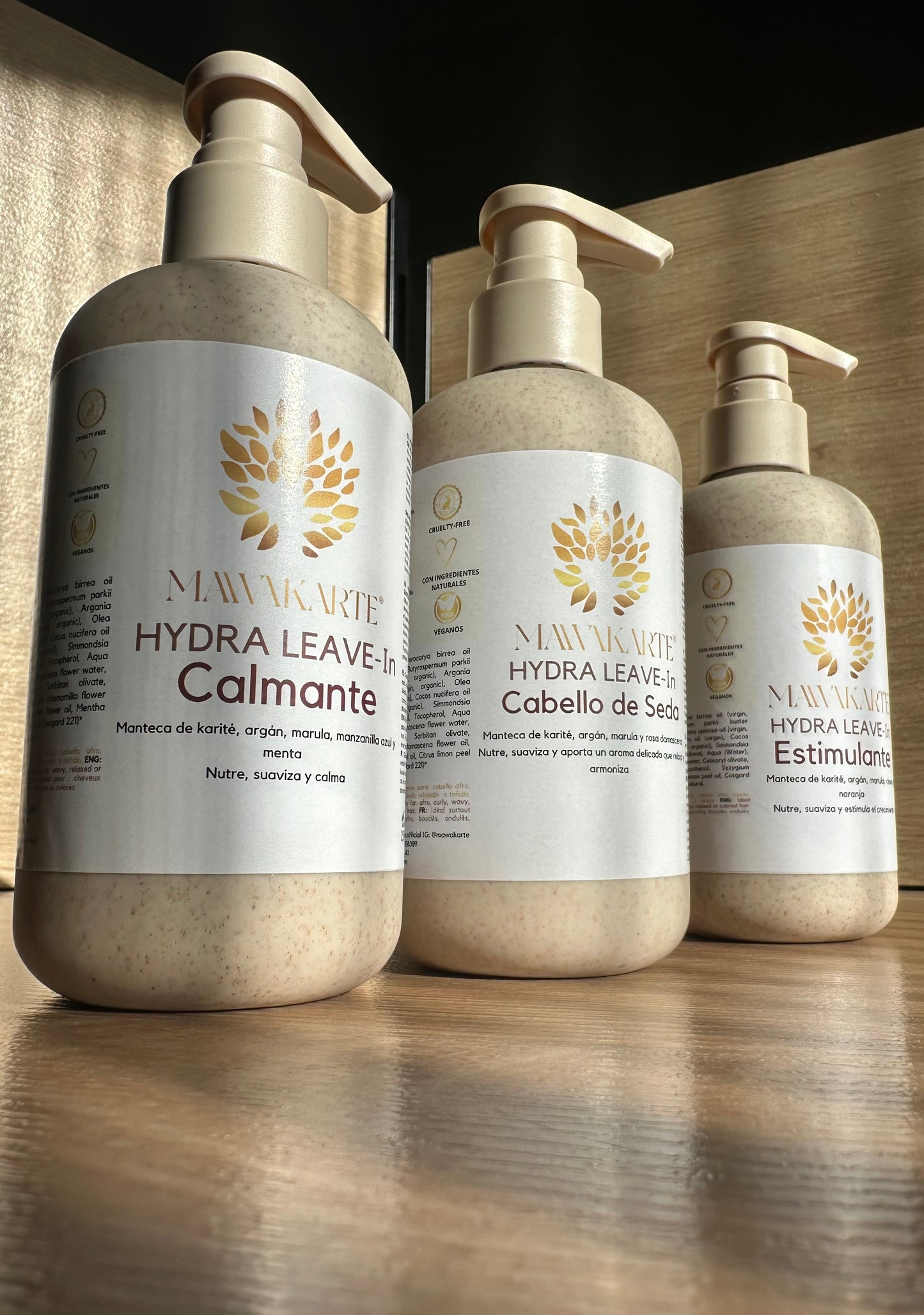 Leave-in Calmante: Hidratación natural para cabellos especialmente secos