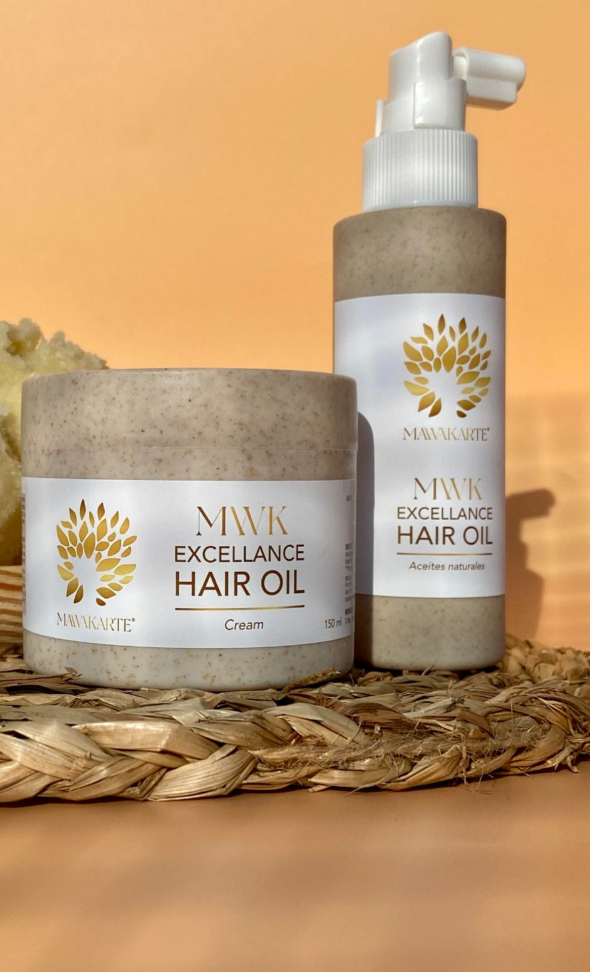 MWK EXCELLANCE HAIR OIL CREAM & MWK EXCELLANCE HAIR OIL