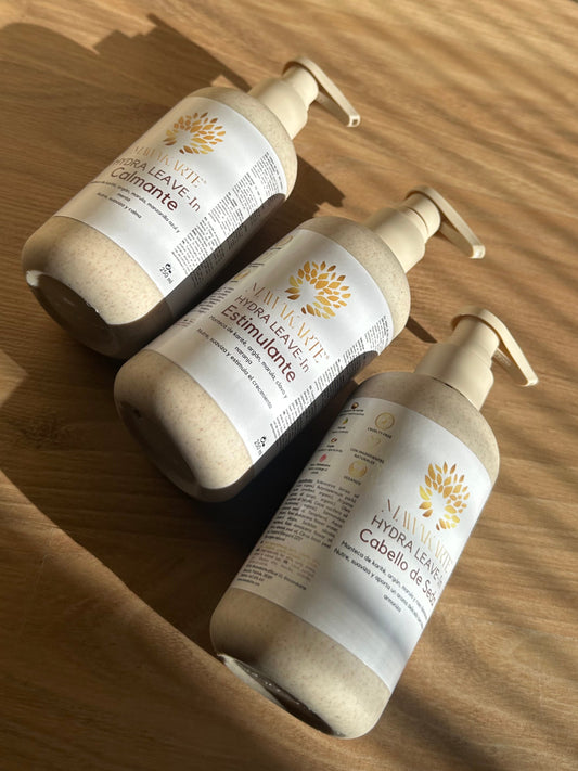 Leave-in Calmante: Hidratación natural para cabellos especialmente secos